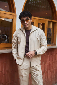 Men Straight Fit Shacket