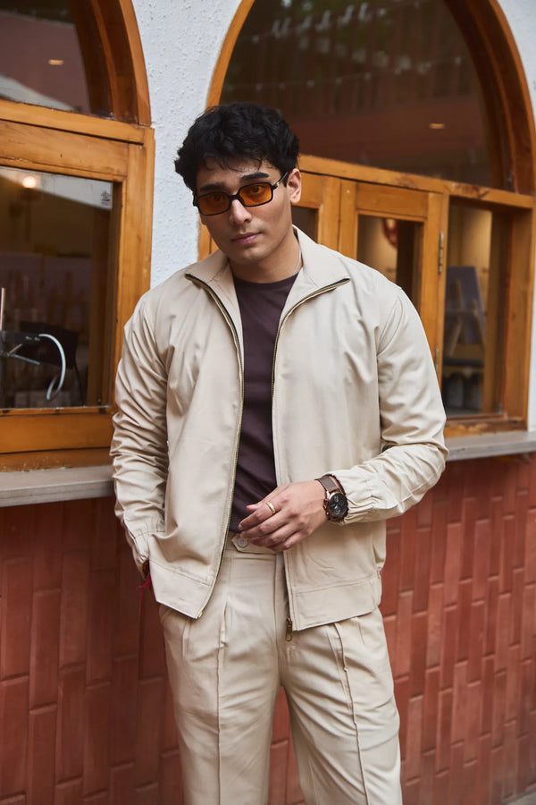 Men Straight Fit Shacket