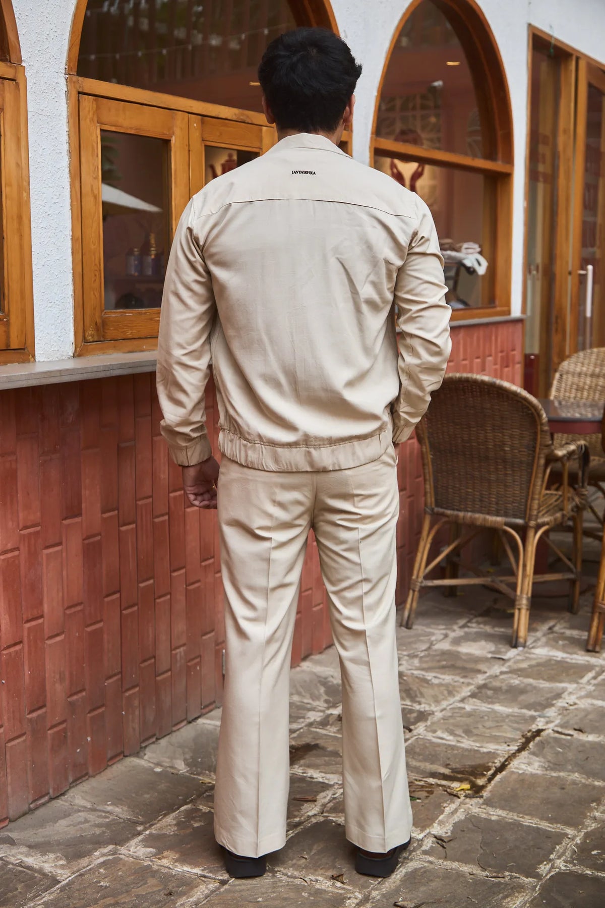Men Straight Fit Shacket
