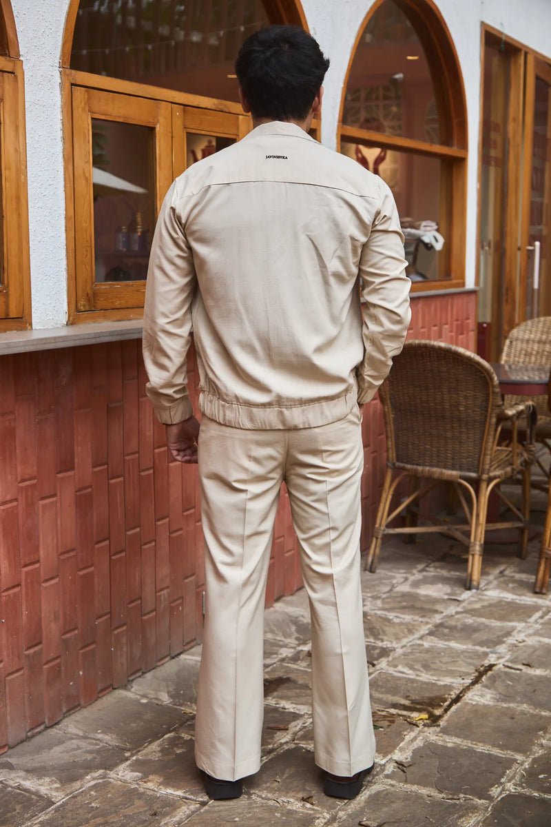Men Straight Fit Shacket