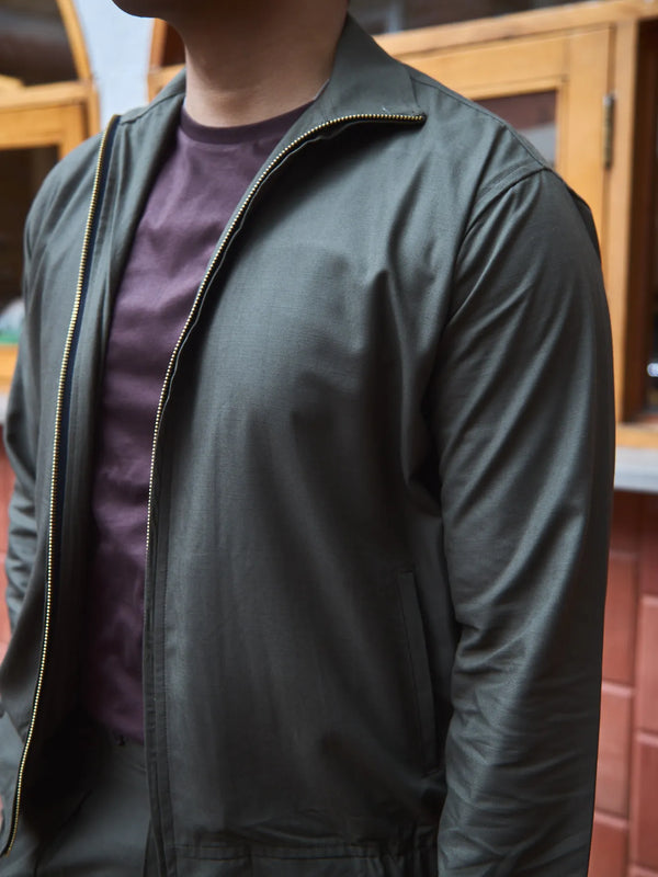 Men Straight Fit Shacket