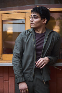 Men Straight Fit Shacket