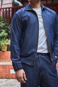 Men Straight Fit Denim Shacket