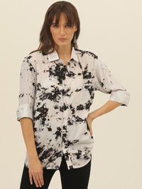 Sustainable Hand Tie Dye Women Shirt