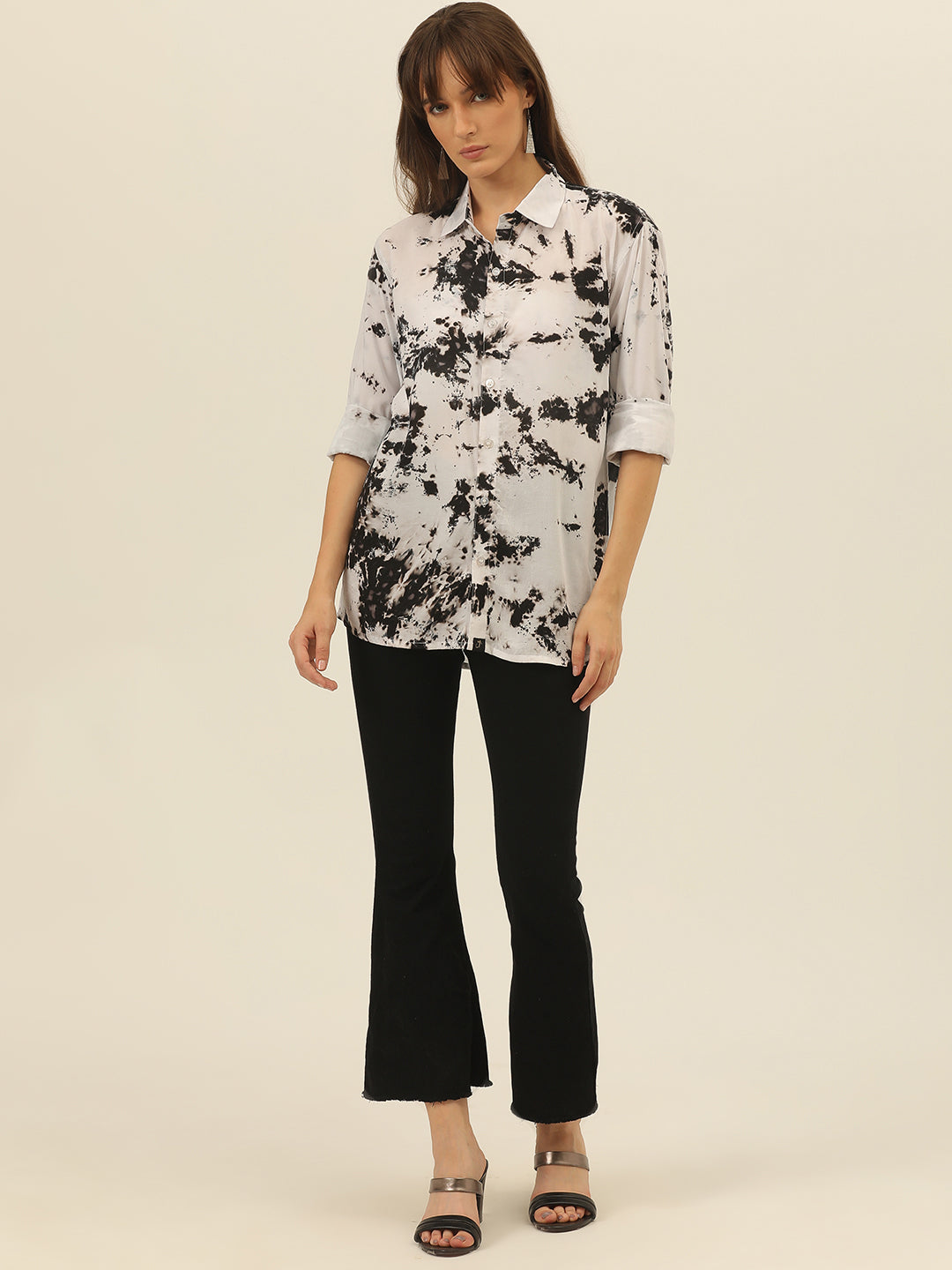 Sustainable Hand Tie Dye Women Shirt