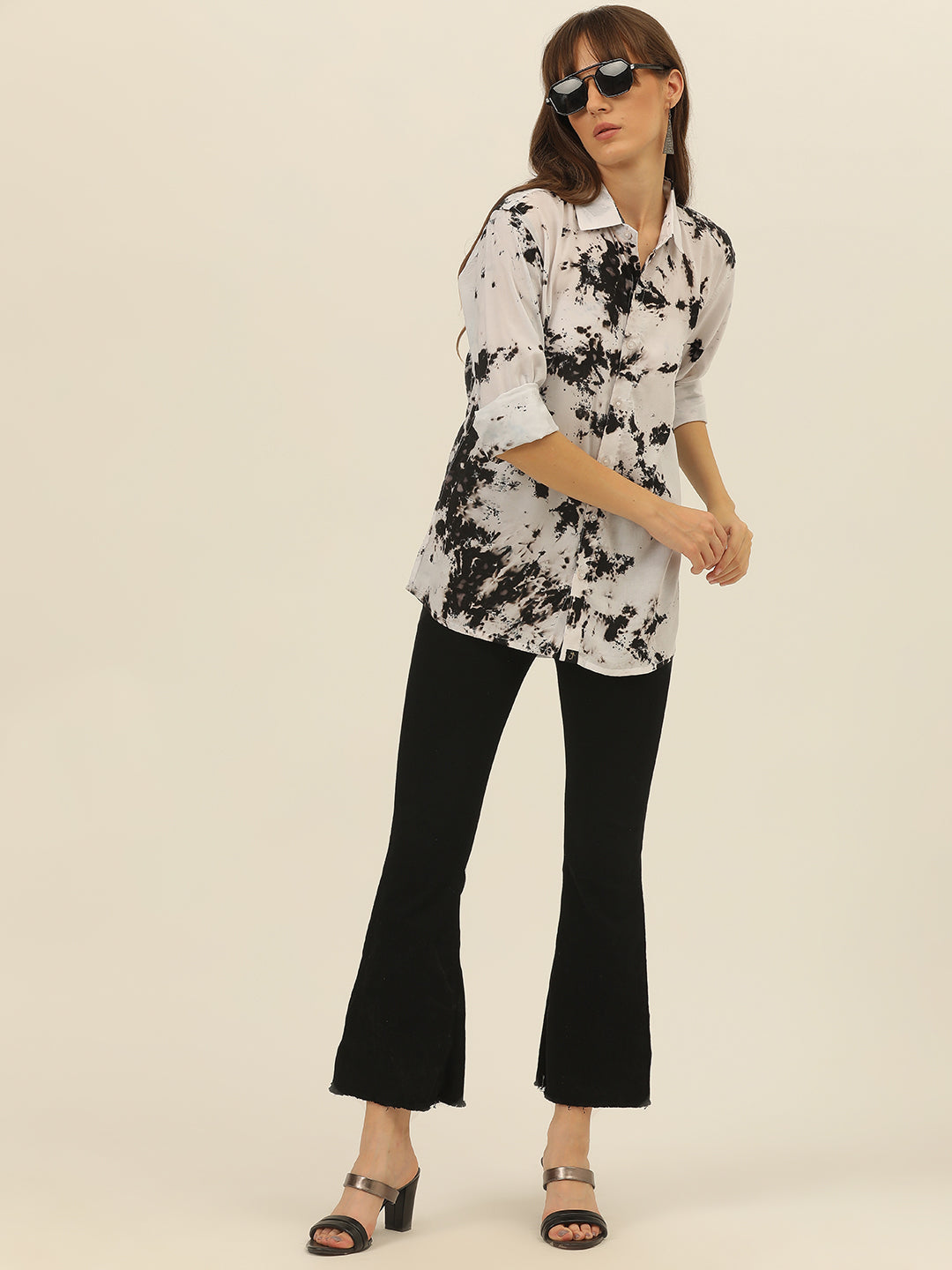 Sustainable Hand Tie Dye Women Shirt