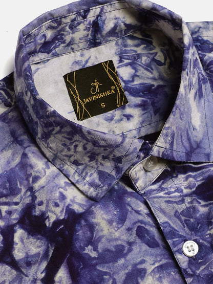 Sustainable Modal Hand Tie Dye Slim Fit Women Shirt