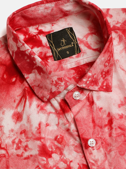 Sustainable Modal Hand Tie Dye Slim Fit Women Shirt
