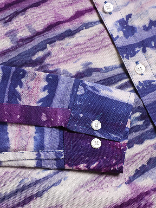 Sustainable Hand Tie Dye Women Rayon Shirt