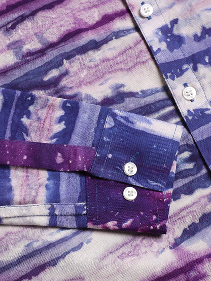 Sustainable Hand Tie Dye Women Rayon Shirt