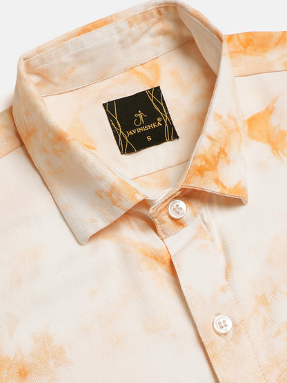 Pastel Hand Tie Dye Rayon Women Shirt