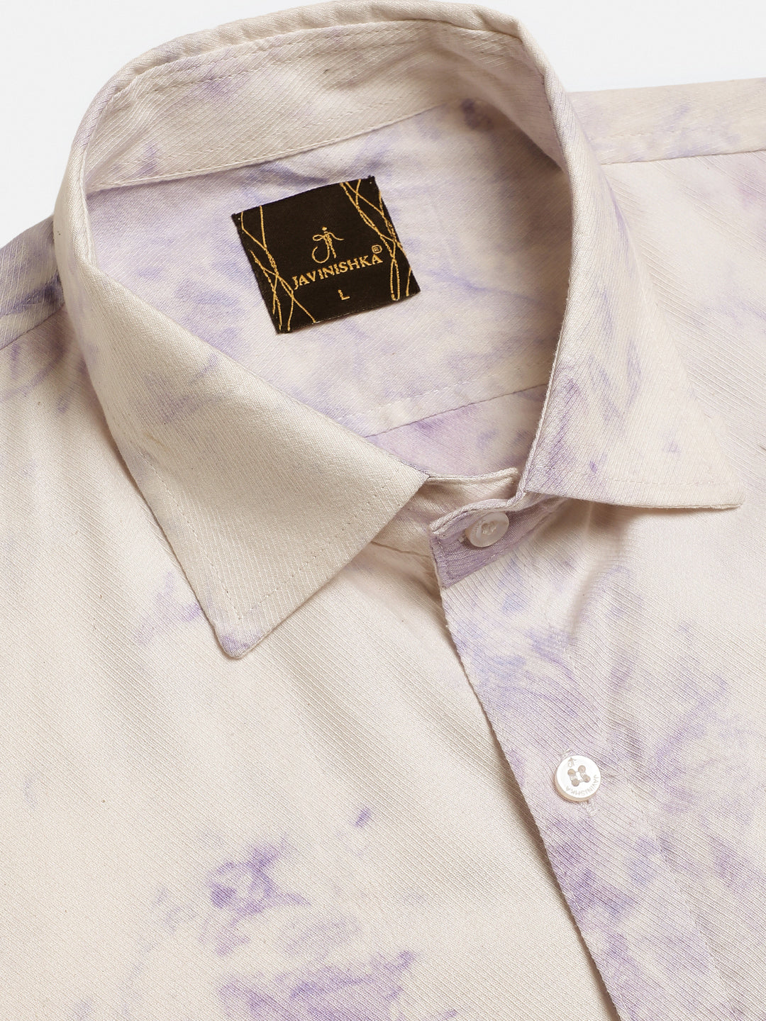 Pastel Tie Dye Slim Fit Unisex Rayon Shirt