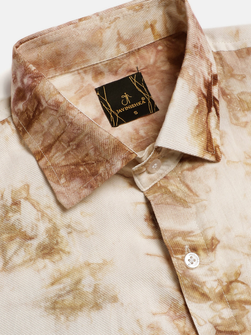 Pastel Hand Tie Dye Rayon Women Shirt