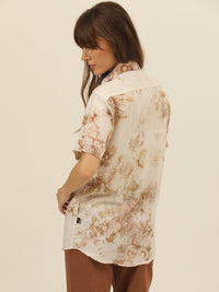 Pastel Hand Tie Dye Rayon Women Shirt
