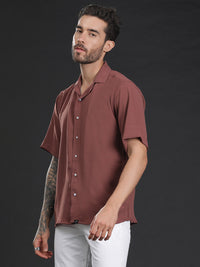 Oversized Cuban Collar Unisex Shirt