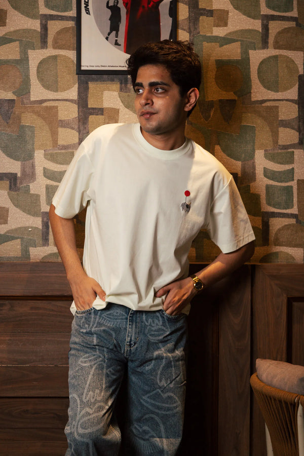 Unisex Mint Green Round Neck T-Shirt