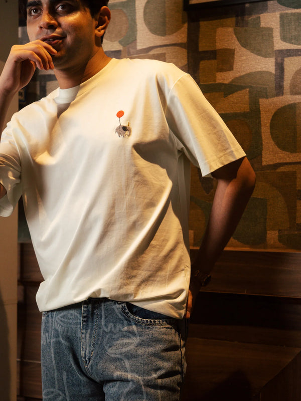 Unisex Mint Green Round Neck T-Shirt