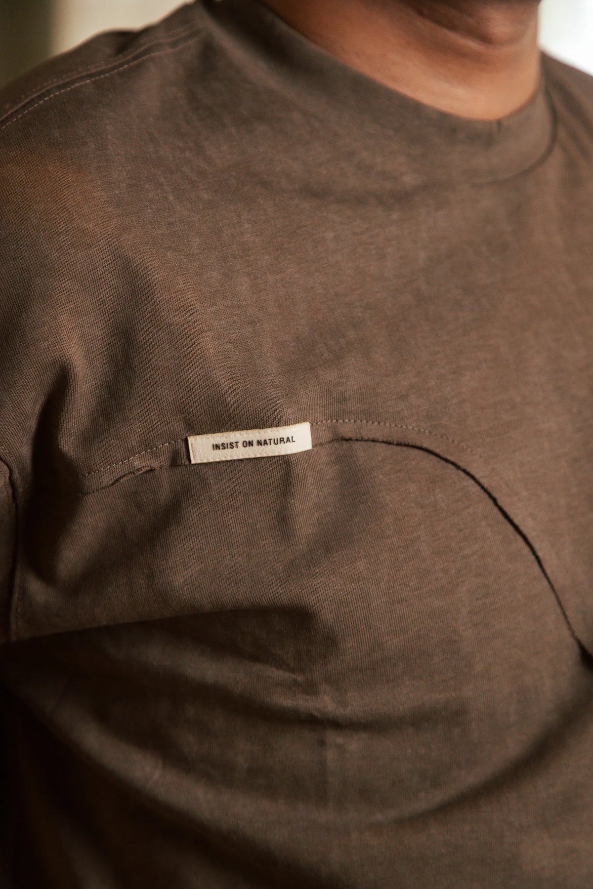 Unisex Sage Green Round Neck T-Shirt