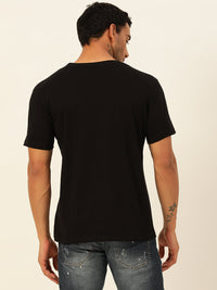 Solid Round Neck Men Comfort Fit T-Shirt