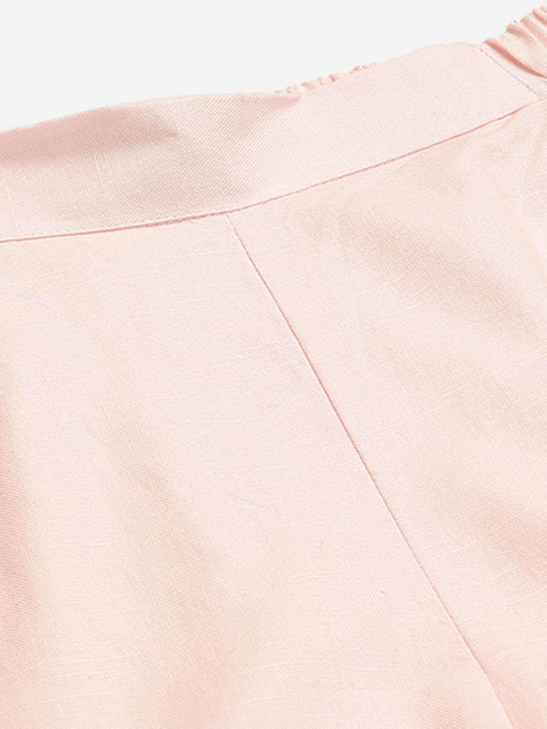Cotton Linen Crop Shirt & Trouser Slim Fit Co-ord Set