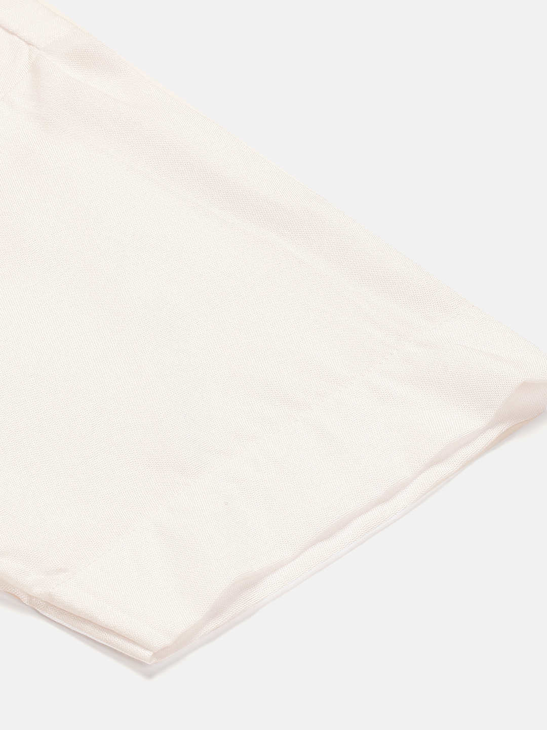 Solid Rayon Crop Shirt