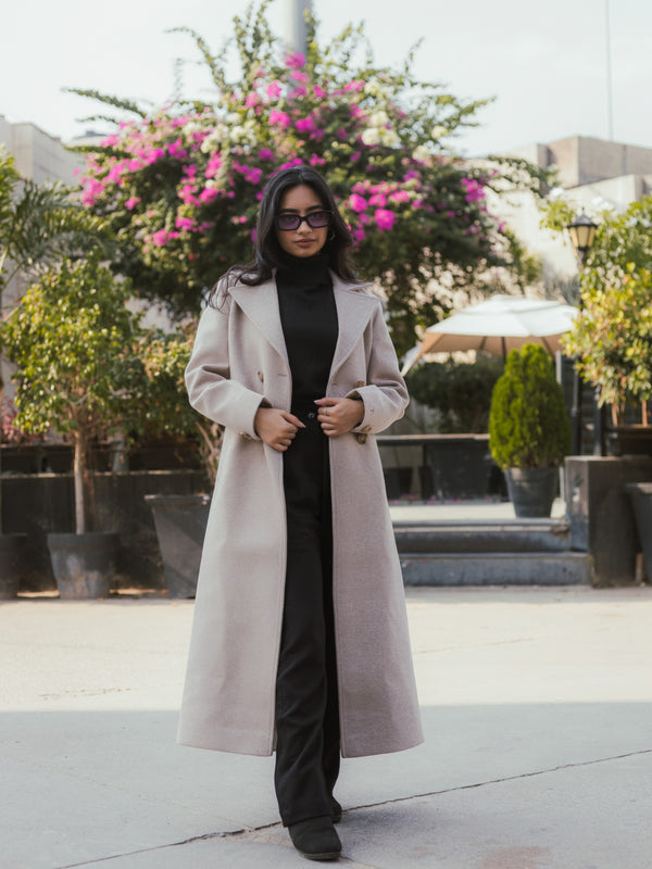 Women Ankle Length Long Trench Coat