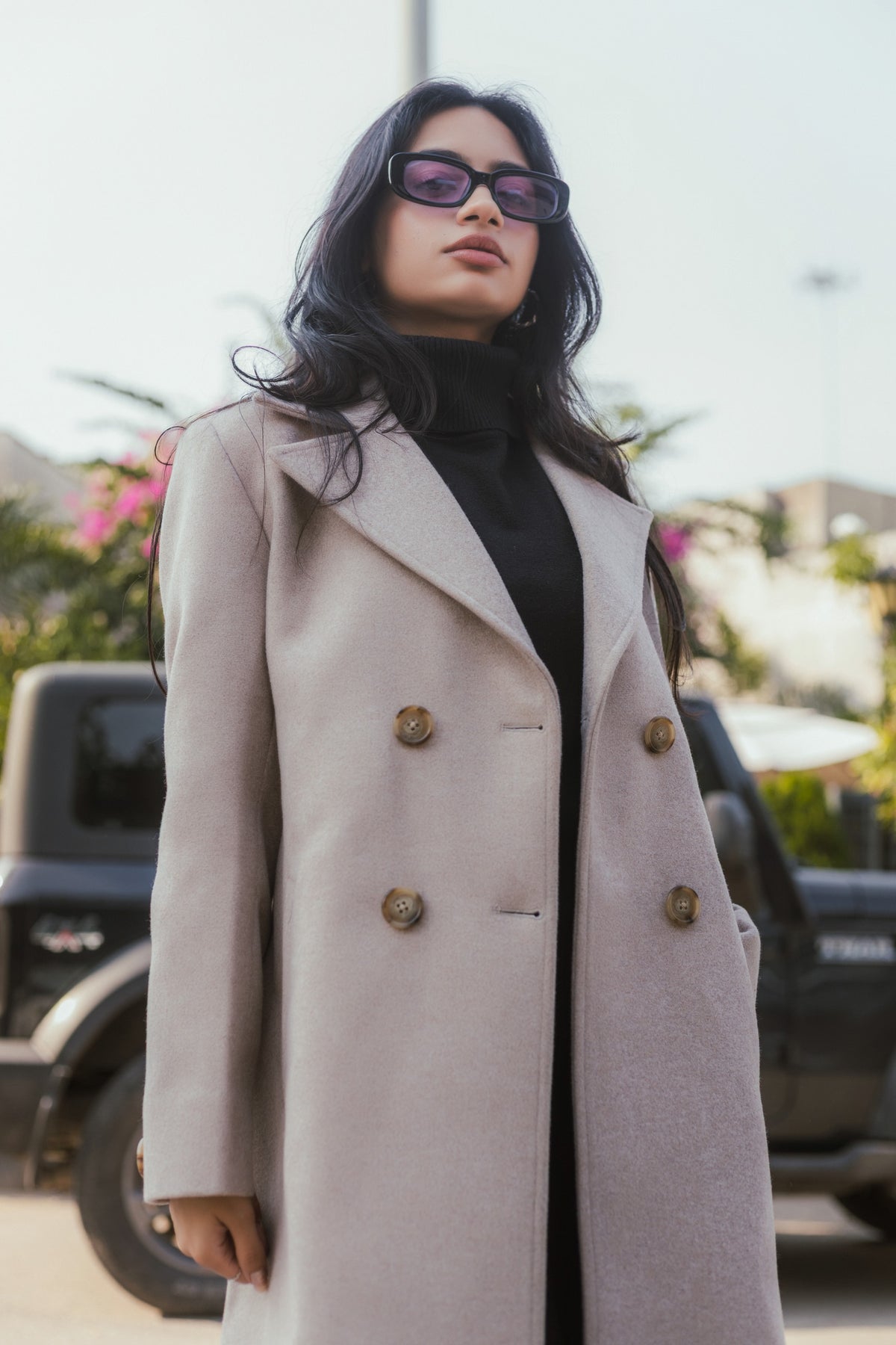 Women Ankle Length Long Trench Coat