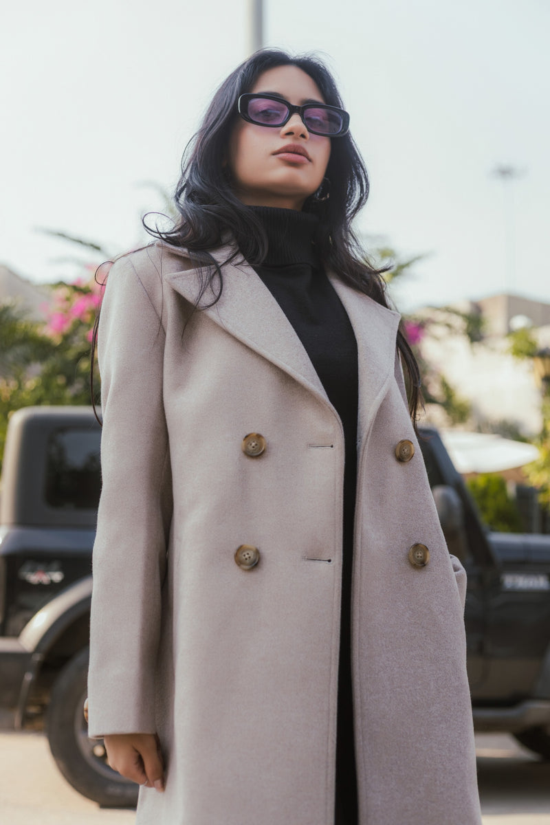 Women Ankle Length Long Trench Coat