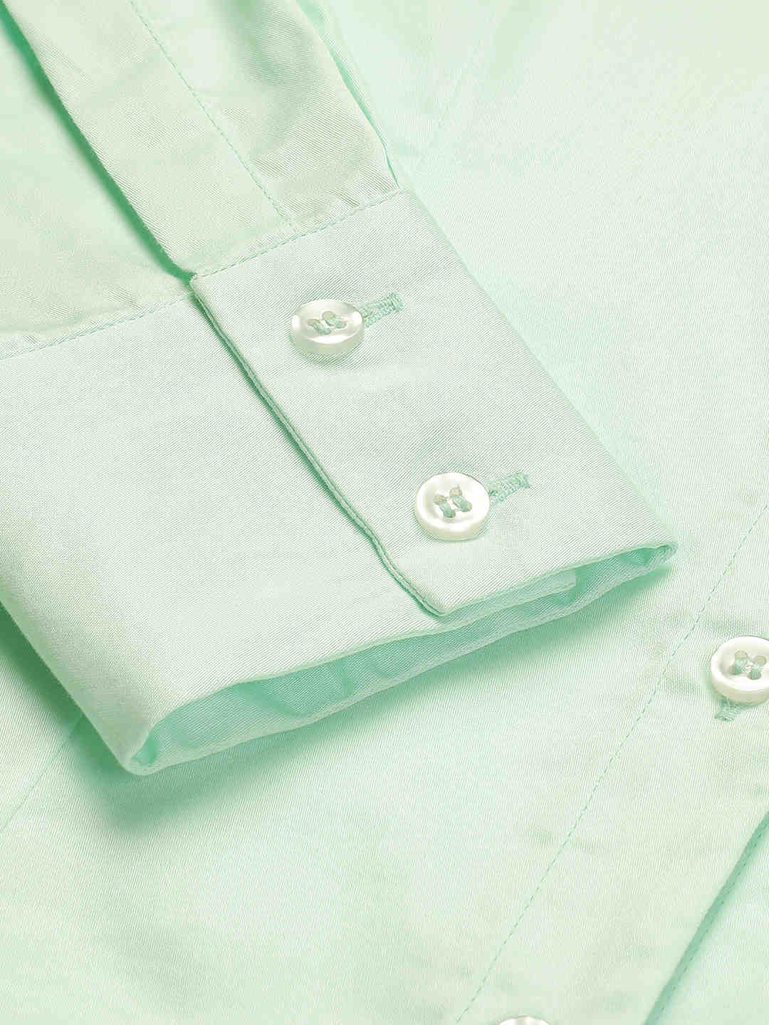 Finest Mint Green Egyptian Giza Cotton Women Formal Shirt