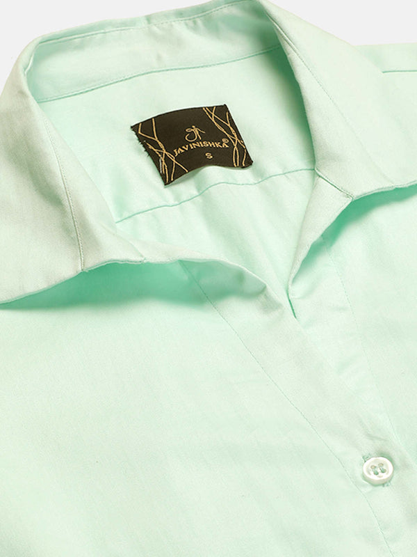 Finest Egyptian Giza Satin Women Formal Shirt