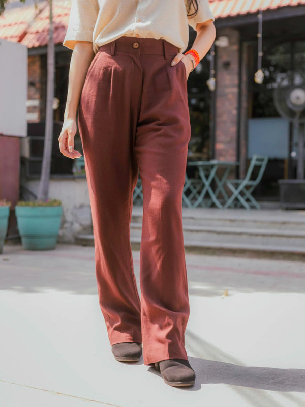 Women Linen Trousers
