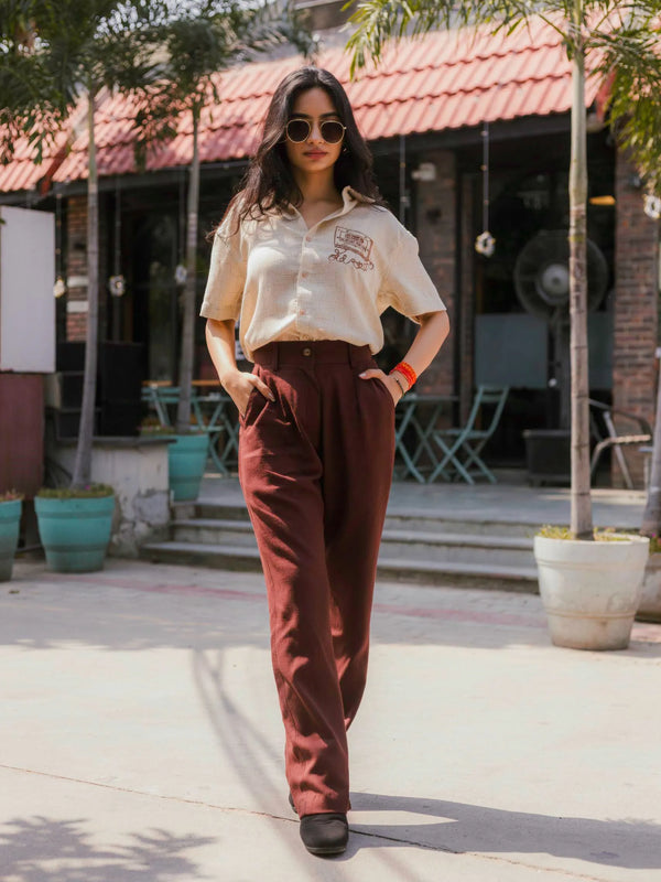 Women Linen Trousers