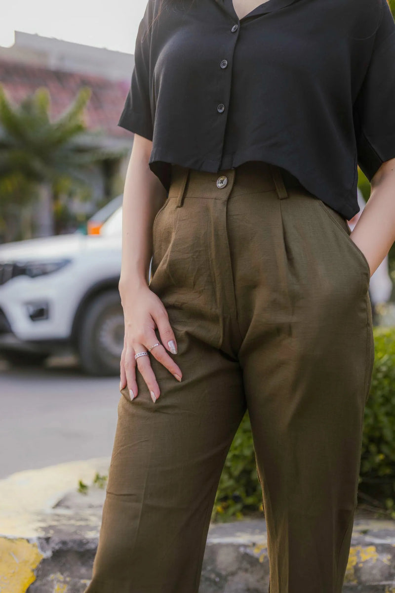 Women Linen Trousers