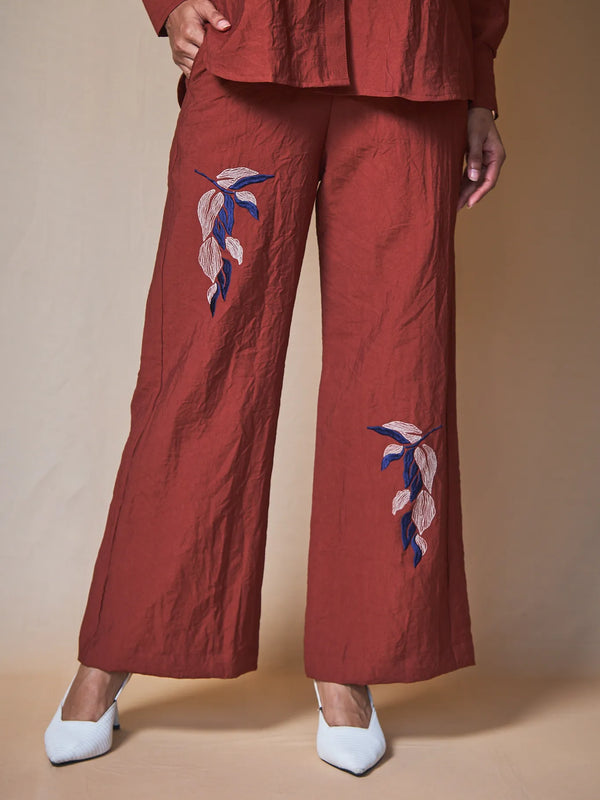 Women Embroidered Trousers