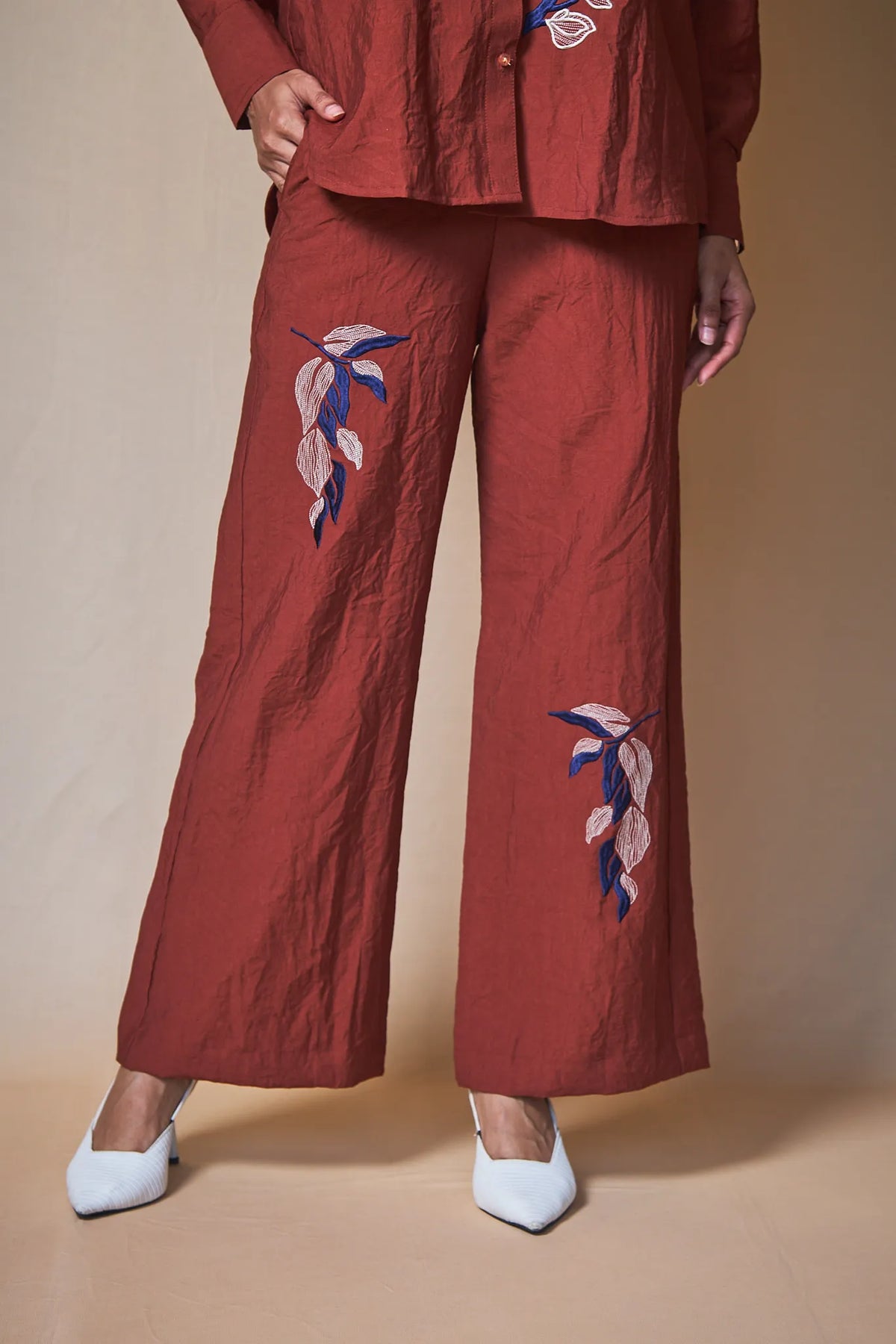 Women Embroidered Trousers