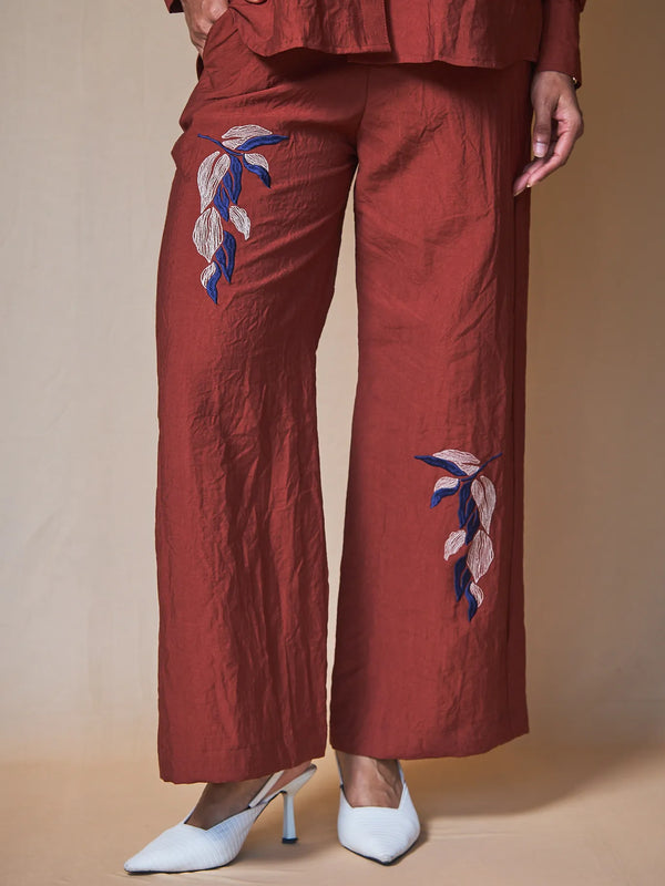Women Embroidered Trousers