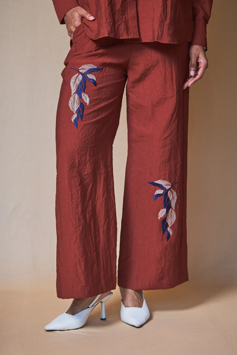 Women Embroidered Trousers