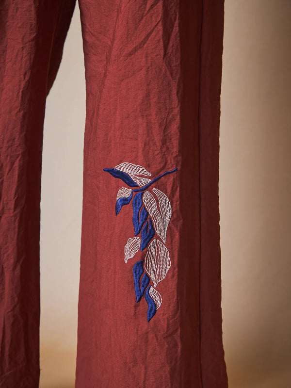 Women Embroidered Trousers