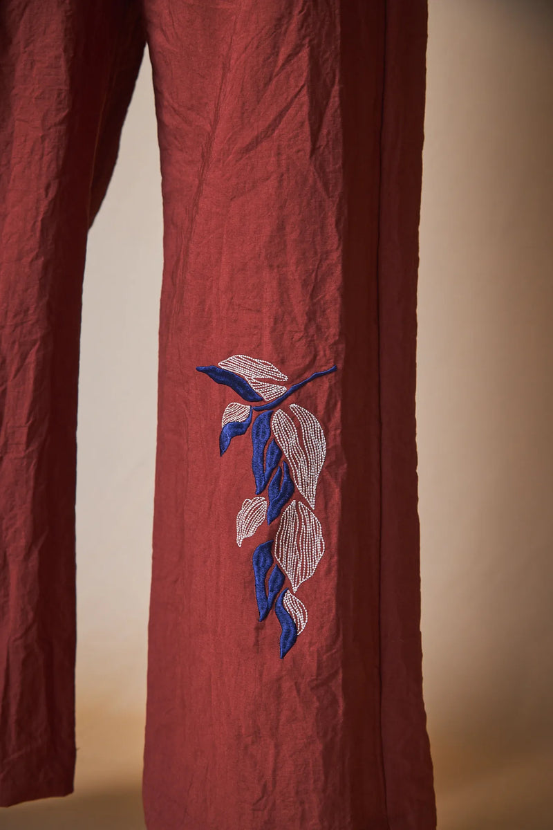 Women Embroidered Trousers