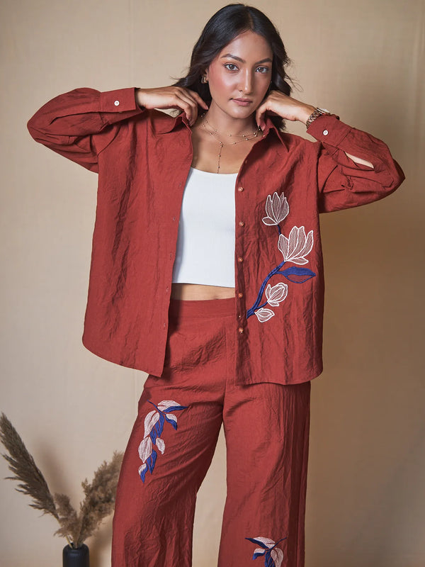 Women Embroidered Trousers