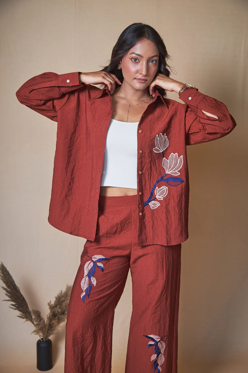 Women Embroidered Trousers