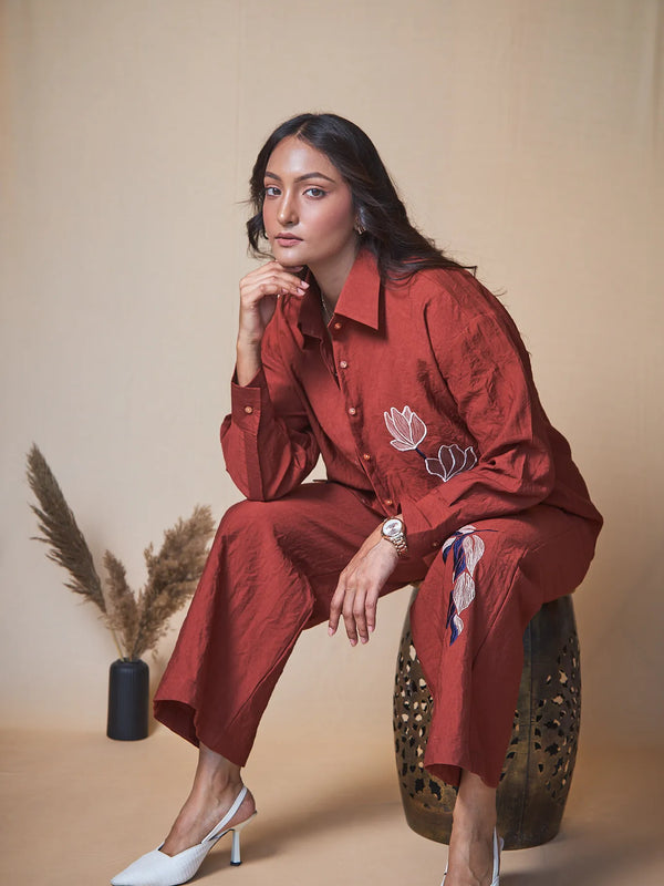 Women Embroidered Trousers