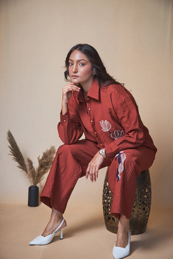 Women Embroidered Trousers