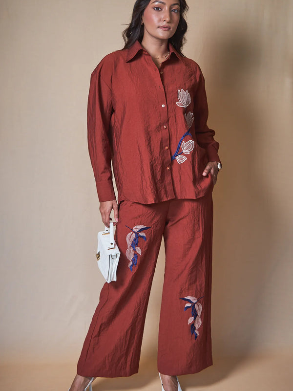 Women Embroidered Trousers