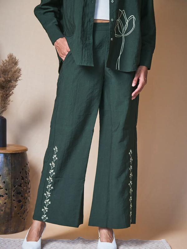 Women Embroidered Trousers
