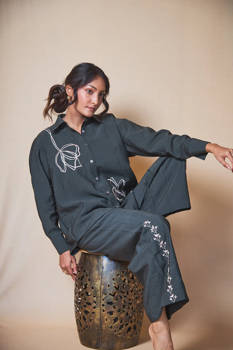 Women Embroidered Trousers
