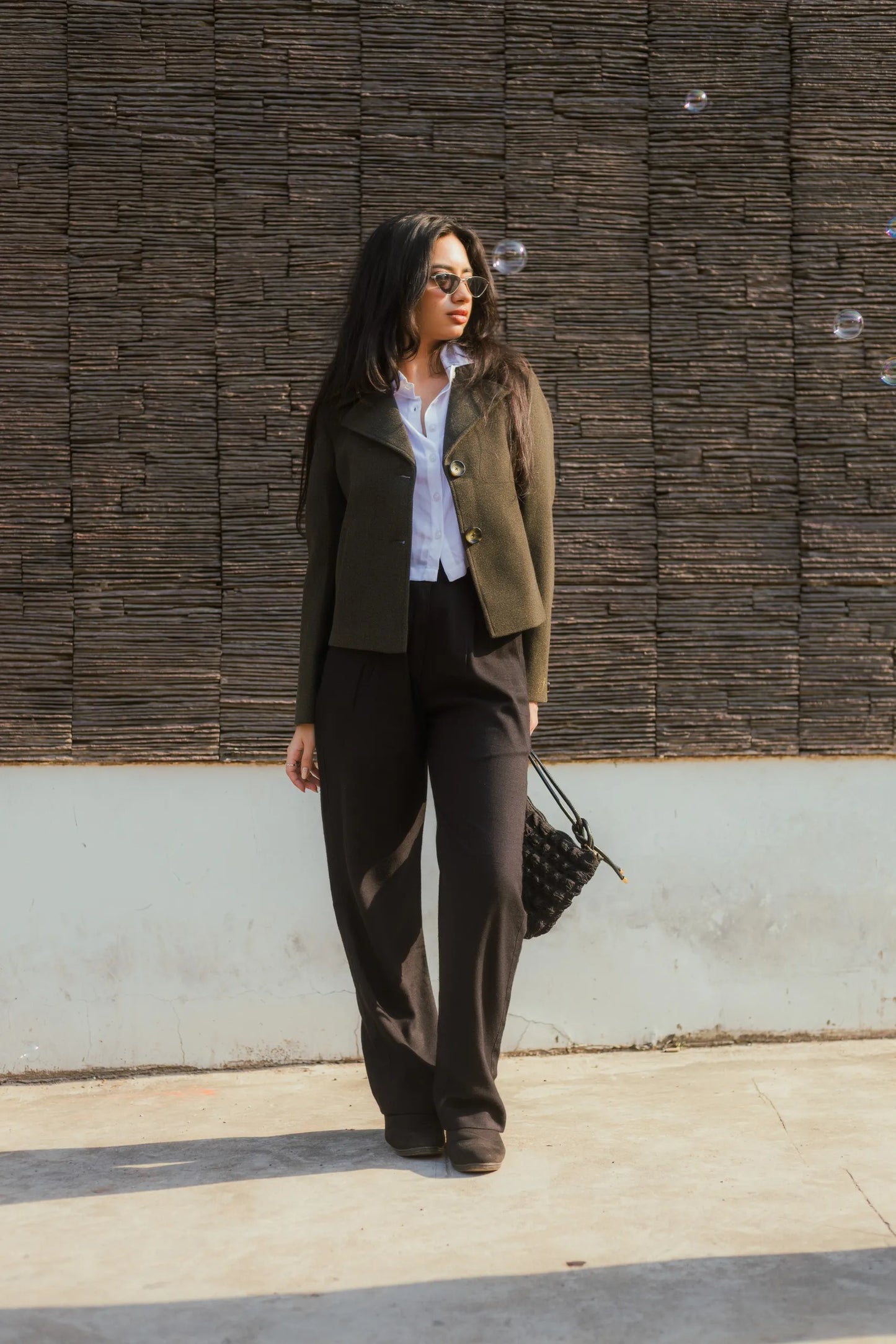 Women Crop Length Short Coat