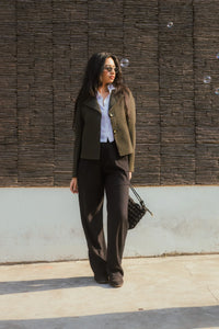 Women Crop Length Short Coat