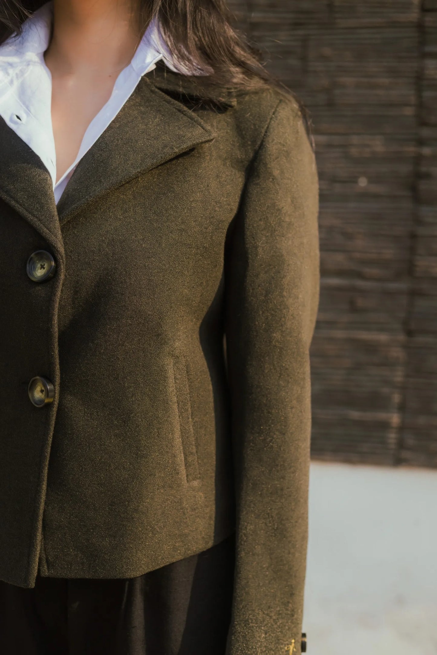 Women Crop Length Short Coat