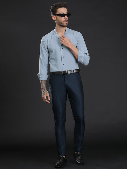 Self-Designed Lightweight Seersucker Party Wear Shirt